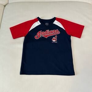 Genuine Merchandise by Team Athletics Vintage Cleveland Indians Boys T-Shirt